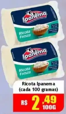 Supermercado Kibe Ricota Ipanema oferta
