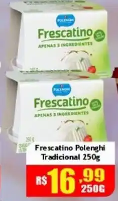 Supermercado Kibe Frescatino polenghi tradicional oferta