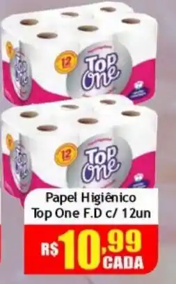 Supermercado Kibe Papel Higiênico Top One F.D oferta