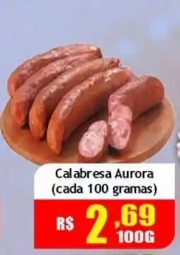 Supermercado Kibe Calabresa aurora oferta