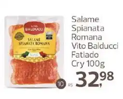 Supermercados Jau Serve Salame spianata romana oferta
