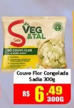 Supermercado Kibe Couve Flor Congelada Sadia oferta