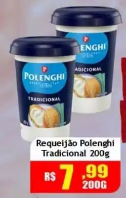 Supermercado Kibe Requeijão polenghi tradicional oferta