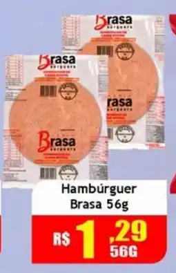 Supermercado Kibe Hambúrguer Brasa oferta