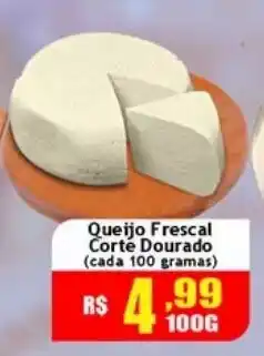 Supermercado Kibe Queijo Frescal Corte Dourado oferta