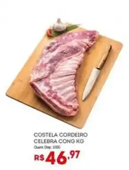 Bistek Supermercados Costela cordeiro oferta