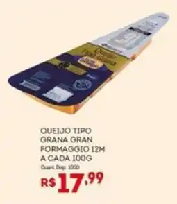 Bistek Supermercados Queijo tipo grana oferta