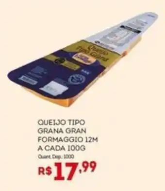 Bistek Supermercados Queijo tipo grana oferta