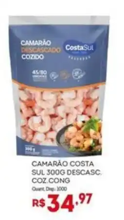 Bistek Supermercados Camarão costa sul descasc. cozido oferta