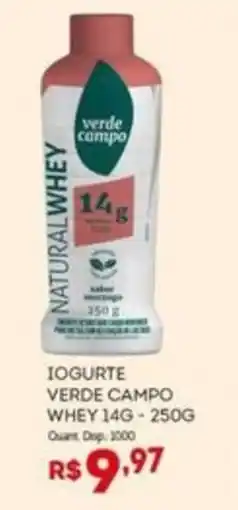 Bistek Supermercados Iogurte verde campo whey 14g oferta