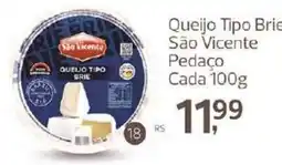 Supermercados Jau Serve Queijo tipo brie oferta