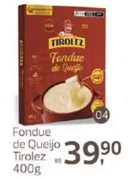 Supermercados Jau Serve Fondue de Queijo oferta