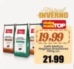 Rede Top Café Melitta Regiões Brasileiras oferta