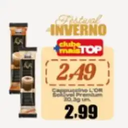 Rede Top Cappuccino L'OR Solúvel Premium oferta