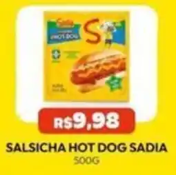Bistek Supermercados Salsicha hot dog sadia oferta