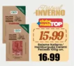 Rede Top Salame Italiano/ Hamburguês Ceratti oferta