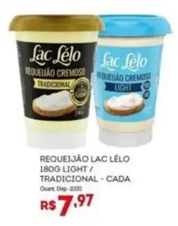 Bistek Supermercados Requeijão lac lélo oferta