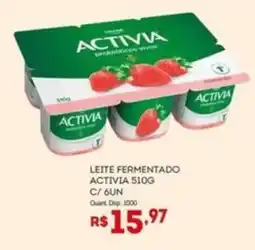Bistek Supermercados Leite fermentado activia oferta