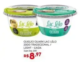 Bistek Supermercados Queijo quark lac lélo oferta