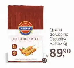 Supermercados Jau Serve Queijo de Coalho Catupiry oferta