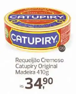Supermercados Jau Serve Requeijão Cremoso Catupiry Original oferta
