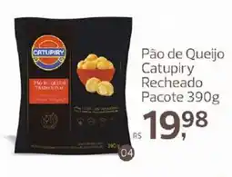 Supermercados Jau Serve Pão de Queijo Catupiry Recheado oferta