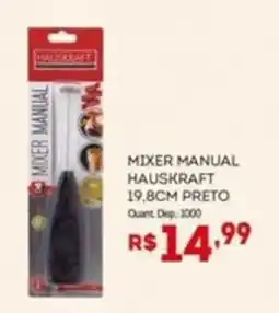 Bistek Supermercados Mixer manual hauskraft oferta