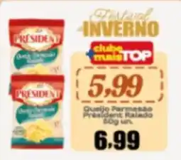 Rede Top Queijo Parmesão President Ralado oferta