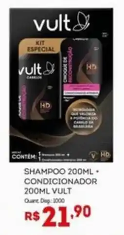 Bistek Supermercados Kit especial vult cabelo oferta