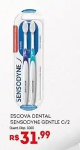 Bistek Supermercados escova dental sensodyne gentle c/2 oferta
