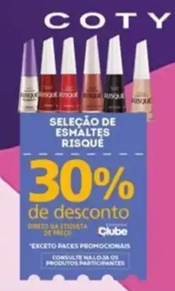 Bistek Supermercados seleção de esmaltes risque oferta