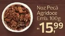 Supermercados Jau Serve Noz Pecã Agridoce oferta