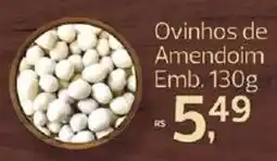 Supermercados Jau Serve Ovinhos de Amendoim oferta