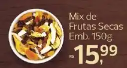 Supermercados Jau Serve Mix de Frutas Secas oferta