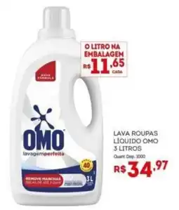 Bistek Supermercados lava roupas líquido omo oferta