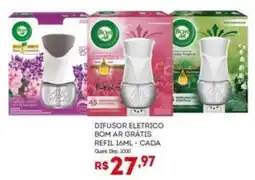 Bistek Supermercados difusor eletrico bom ar grátis oferta