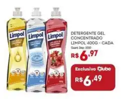 Bistek Supermercados Detergente gel limpol concentrado oferta