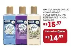 Bistek Supermercados Limpador perfumado concentrado glade gotas perfumadas oferta