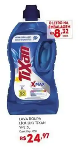 Bistek Supermercados Lava roupa liquido tixan ype 3l oferta