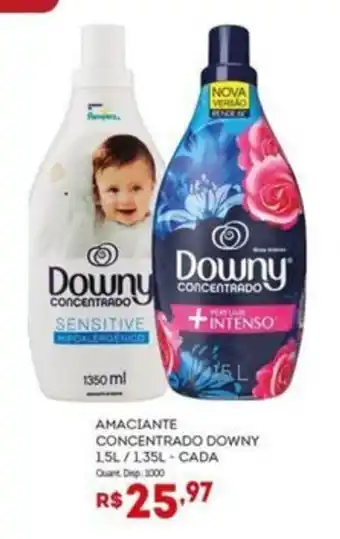 Bistek Supermercados Amaciante concentrado downy oferta