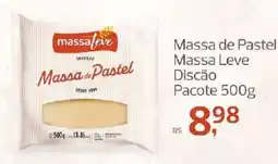Supermercados Jau Serve Massa de Pastel Discão oferta