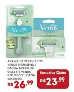 Bistek Supermercados Aparelho dep.gillette venus p.sensivel oferta