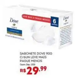 Bistek Supermercados Sabonete dove 90g oferta