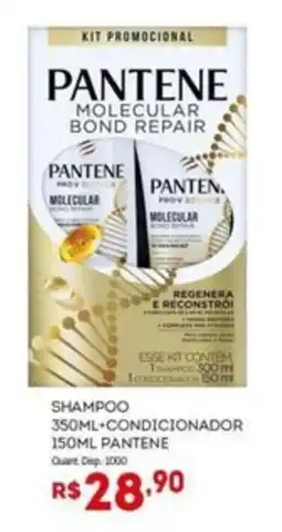 Bistek Supermercados Shampoo pantene molecular bond repair oferta