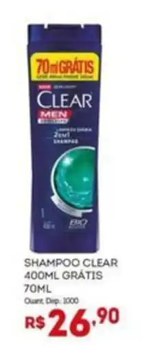 Bistek Supermercados Shampoo clear oferta