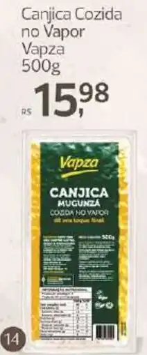 Supermercados Jau Serve Canjica cozida no vapor oferta