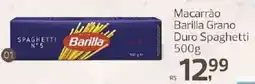 Supermercados Jau Serve Macarrão Barilla Grano Duro Spaghetti oferta