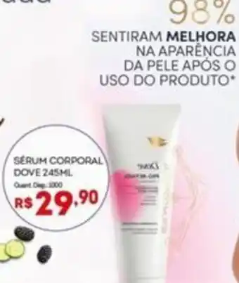 Bistek Supermercados Sérum corporal dove oferta