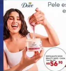 Bistek Supermercados Esfoliante dove beauty oferta