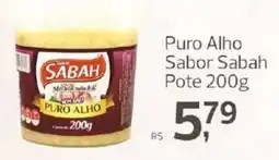 Supermercados Jau Serve Puro Alho Sabor Sabah oferta